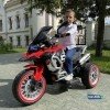 Детский электромотоцикл М111БХ белый